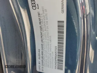 2016 Audi A5 Premium Plus с VIN WAUM2AFR9GA057323, выставлен на аукционе Copart как лот 60659775 с пробегом 107 965 миль миль и Списание • Salvage title. История ставок и продаж доступна на DreamBid. Изображение 12.