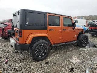 2011 Jeep Wrangler Unlimited Sahara with VIN 1J4BA5H15BL603649, listed as a Copart auction lot 78678004 with 193,640 mi miles and Salvage Title. Bid and sale history available at carsss.com. Image 3.