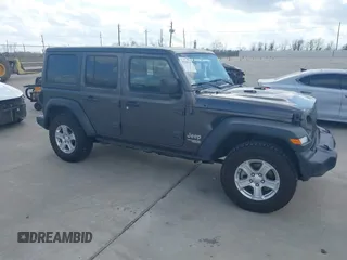 2020 Jeep Wrangler Unlimited Sport Altitude с VIN 1C4HJXDG3LW221691, выставлен на аукционе IAAI как лот 41505933 с пробегом 55 562 миль миль и . История ставок и продаж доступна на DreamBid. Изображение 13.