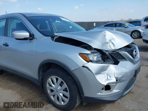 2016 Nissan Rogue SV with VIN KNMAT2MV6GP606255, listed as a IAAI auction lot 41523381 with Not Provided miles and . Bid and sale history available at carsss.com. Image 6.
