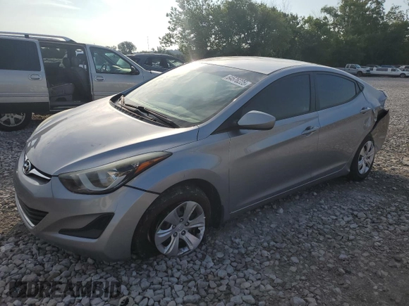 2016 Hyundai Elantra SE with VIN 5NPDH4AE9GH680845, listed as a Copart auction lot 64576225 with 164,485 mi miles and Clean title. Bid and sale history available at DreamBid. Image 1.