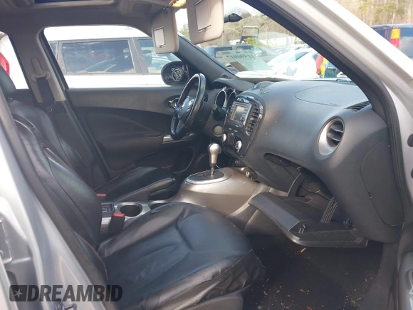 2012 Nissan Juke SL with VIN JN8AF5MV6CT113612, listed as a IAAI auction lot 41590917 with 198,619 mi miles. Bid and sale history available at carsss.com. Image 5.