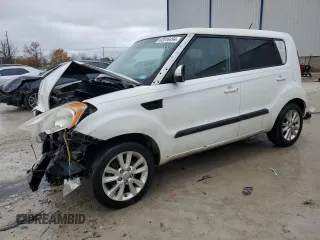 2013 Kia Soul + with VIN KNDJT2A6XD7765787, listed as a Copart auction lot 82016494 with 179,968 mi miles and Non Repairable. Bid and sale history available at carsss.com. Image 1.