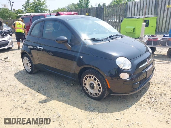 2012 FIAT 500 Pop z VIN 3C3CFFAR1CT370252, wystawiony jako IAAI lot #42424497 z przebiegiem 35 191 mil mil oraz . Historia ofert i sprzedaży dostępna na DreamBid. Obrazek 1.
