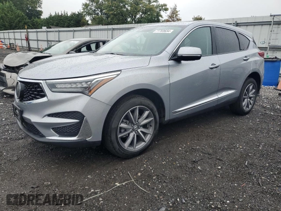 2021 Acura RDX w/Technology Package with VIN 5J8TC2H54ML002369, listed as a Copart auction lot 71703634 with 34,043 mi miles and Salvage Title. Bid and sale history available at carsss.com. Image 1.