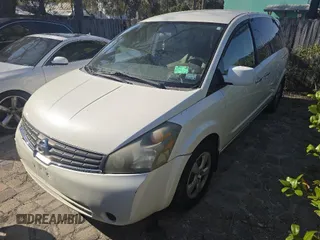 2008 Nissan Quest S with VIN 5N1BV28UX8N101294, listed as a IAAI auction lot 41824774 with Not Provided miles. Bid and sale history available at carsss.com. Image 2.