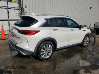 2021 Infiniti QX50 Essential with VIN 3PCAJ5CBXMF105793, listed as a Copart auction lot 79343664 with 47,913 mi miles and Salvage title. Bid and sale history available at DreamBid. Image 3.