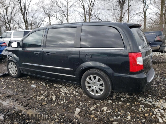 2016 Chrysler Town & Country Touring with VIN 2C4RC1BG2GR279837, listed as a Copart auction lot 49845915 with 0 mi miles and Salvage Title. Bid and sale history available at carsss.com. Image 2.