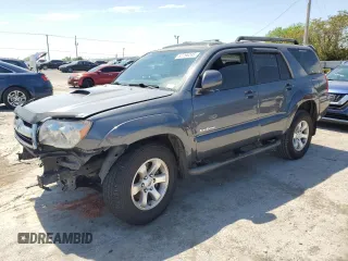 2007 Toyota 4Runner SR5 with VIN JTEZU14R770086245, listed as a Copart auction lot 52796245 with 242,298 mi miles and Salvage Title. Bid and sale history available at DreamBid. Image 1.