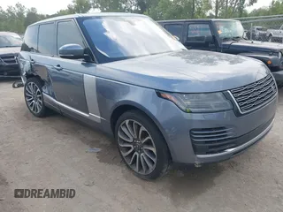 2019 Land Rover Range Rover HSE z VIN SALGS2SV5KA561216, wystawiony jako IAAI lot #42567954 z przebiegiem 75 507 mil mil oraz . Historia ofert i sprzedaży dostępna na DreamBid. Obrazek 1.