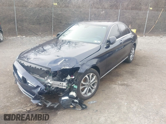 2018 Mercedes-Benz C 300 with VIN 55SWF4KB3JU246606, listed as a IAAI auction lot 41844444 with 39,687 mi miles and . Bid and sale history available at carsss.com. Image 6.
