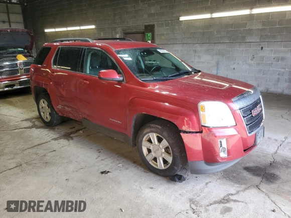 2013 GMC Terrain SLE with VIN 2GKFLTEK4D6149137, listed as a Copart auction lot 48362435 with 61,820 mi miles and Salvage Title. Bid and sale history available at DreamBid. Image 4.
