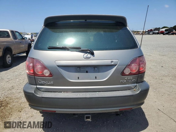 2000 Lexus RX 300 z VIN JT6HF10U3Y0110280, wystawiony jako Copart lot #55347015 z przebiegiem 183 217 mil mil oraz Czysty tytuł • Clean title. Historia ofert i sprzedaży dostępna na DreamBid. Obrazek 6.
