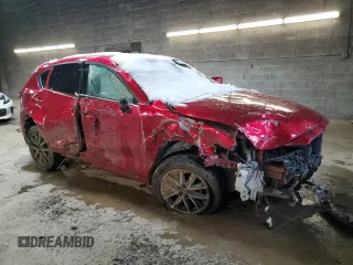 2018 Mazda CX-5 Grand Touring with VIN JM3KFBDM6J0444685, listed as a Copart auction lot 41602675 with 75,488 mi miles and Salvage Title. Bid and sale history available at carsss.com. Image 4.