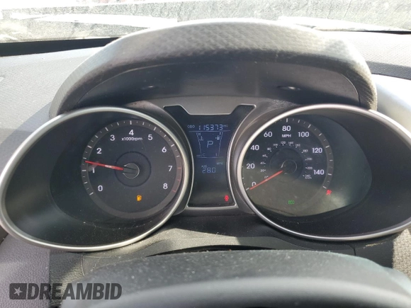 2013 Hyundai Veloster w/Gray Int z VIN KMHTC6AD1DU101406, wystawiony jako Copart lot #55087095 z przebiegiem 115 373 mil mil oraz Szkoda całkowita • Salvage title. Historia ofert i sprzedaży dostępna na DreamBid. Obrazek 9.