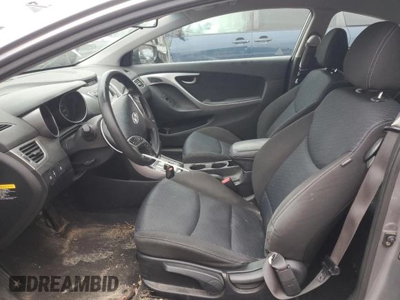 2013 Hyundai Elantra Coupe GS PZEV with VIN KMHDH6AE0DU013588, listed as a Copart auction lot 83197674 with 155,629 mi miles and Salvage Title. Bid and sale history available at carsss.com. Image 7.