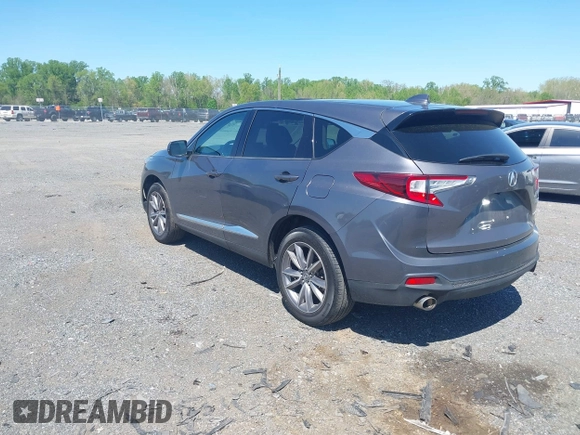 2020 Acura RDX Technology with VIN 5J8TC2H54LL019140, listed as a IAAI auction lot 42102793 with 56,519 mi miles and . Bid and sale history available at DreamBid. Image 3.