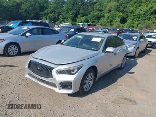 2014 Infiniti Q50 Premium with VIN JN1BV7AR4EM682593, listed as a IAAI auction lot 42581745 with 84,166 mi miles and . Bid and sale history available at DreamBid. Image 18.