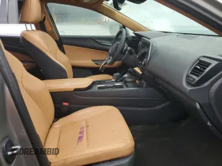 2022 Lexus NX with VIN 2T2GDCAZ0NC002101, listed as a Copart auction lot 62342662 with 0 mi miles. Bid and sale history available at carsss.com. Image 5.
