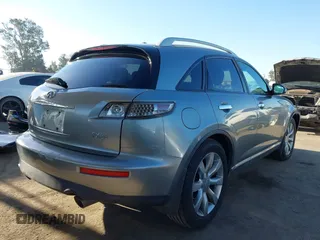 2008 Infiniti FX z VIN JNRAS08UX8X102771, wystawiony jako IAAI lot #42229134 z przebiegiem 168 397 mil mil oraz . Historia ofert i sprzedaży dostępna na DreamBid. Obrazek 4.