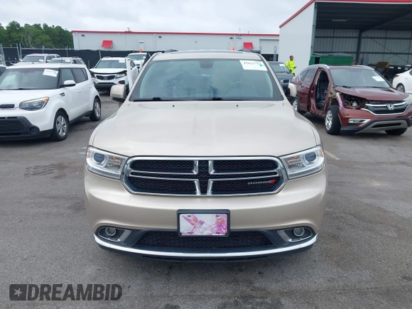 2015 Dodge Durango Limited with VIN 1C4RDHDG0FC834181, listed as a IAAI auction lot 42621753 with 122,442 mi miles and . Bid and sale history available at DreamBid. Image 13.