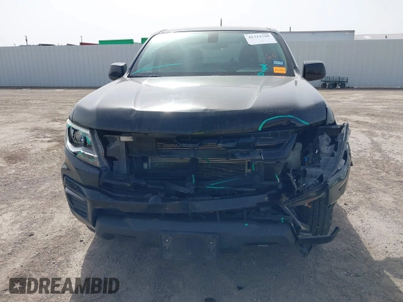 2021 Chevrolet Colorado 2WD LT with VIN 1GCGSCEN4M1141667, listed as a IAAI auction lot 41712760 with 105,905 mi miles. Bid and sale history available at carsss.com. Image 6.