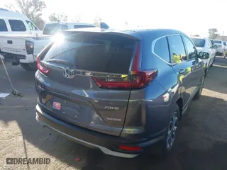 2022 Honda CR-V Hybrid EX-L with VIN 5J6RT6H87NL022637, listed as a IAAI auction lot 41681226 with 81,066 mi miles. Bid and sale history available at carsss.com. Image 4.