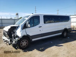 2021 Ford Transit Passenger XL with VIN 1FBAX2YG9MKA15088, listed as a Copart auction lot 69680624 with 74,975 mi miles and Clean Title. Bid and sale history available at DreamBid. Image 1.