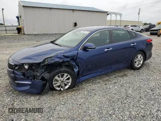 2018 Kia Optima LX with VIN 5XXGT4L35JG230104, listed as a Copart auction lot 59007125 with 60,784 mi miles and Salvage title. Bid and sale history available at DreamBid. Image 1.
