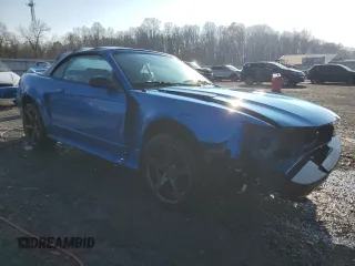 2000 Ford Mustang with VIN 1FAFP4445YF196607, listed as a Copart auction lot 81321514 with 0 mi miles and Salvage Title. Bid and sale history available at carsss.com. Image 4.