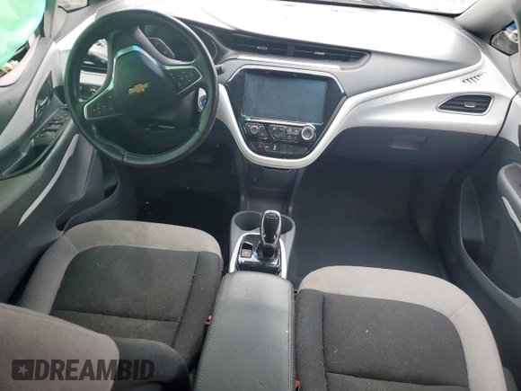 2020 Chevrolet Bolt EV LT with VIN 1G1FY6S05L4142708, listed as a Copart auction lot 43657025 with 41,992 mi miles and Salvage title. Bid and sale history available at DreamBid. Image 8.