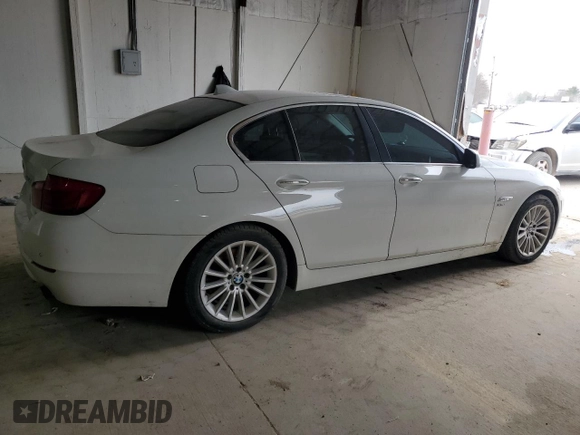 2012 BMW 5 Series 535i xDrive with VIN WBAFU7C53CDU64313, listed as a Copart auction lot 46870845 with Not Provided miles and Salvage Title. Bid and sale history available at DreamBid. Image 3.