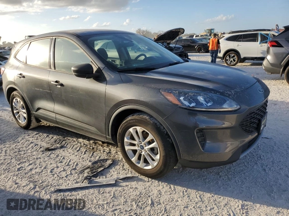 2020 Ford Escape S with VIN 1FMCU0F65LUC54891, listed as a Copart auction lot 75158214 with Not Provided miles and Non Repairable. Bid and sale history available at carsss.com. Image 4.