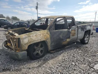 2015 Chevrolet Silverado 1500 LS with VIN 1GCRCPEH8FZ362880, listed as a Copart auction lot 45381525 with 0 mi miles and Non Repairable. Bid and sale history available at carsss.com. Image 1.