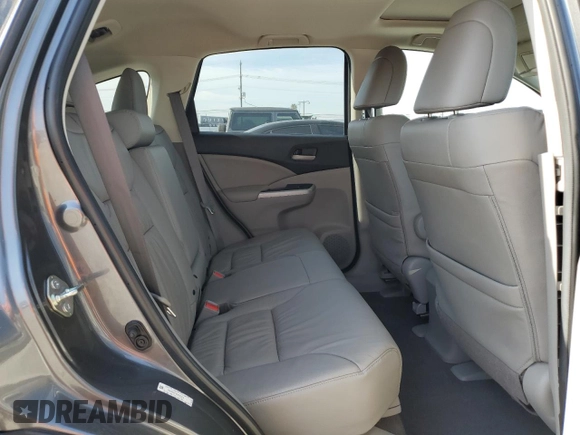 2014 Honda CR-V EX-L with VIN 2HKRM3H74EH555204, listed as a Copart auction lot 45809815 with 75,424 mi miles and Salvage Title. Bid and sale history available at DreamBid. Image 11.