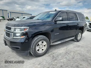 2015 Chevrolet Tahoe LT with VIN 1GNSKBKC0FR226220, listed as a Copart auction lot 59214125 with 260,330 mi miles and Salvage title. Bid and sale history available at DreamBid. Image 1.