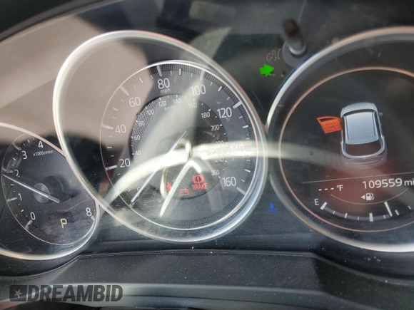 2018 Mazda CX-5 Grand Touring with VIN JM3KFADM1J1454982, listed as a Copart auction lot 49162495 with 109,559 mi miles and Salvage Title. Bid and sale history available at DreamBid. Image 9.
