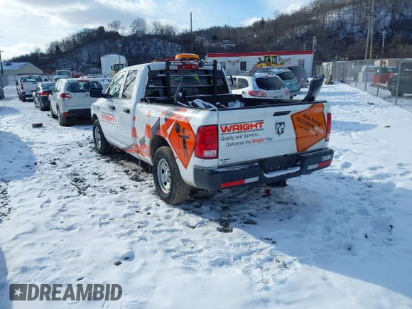 2023 Ram 1500 Tradesman z VIN 1C6RR6FG3PS535737, wystawiony jako IAAI lot #41304327 z przebiegiem 25 425 mil mil oraz . Historia ofert i sprzedaży dostępna na DreamBid. Obrazek 3.