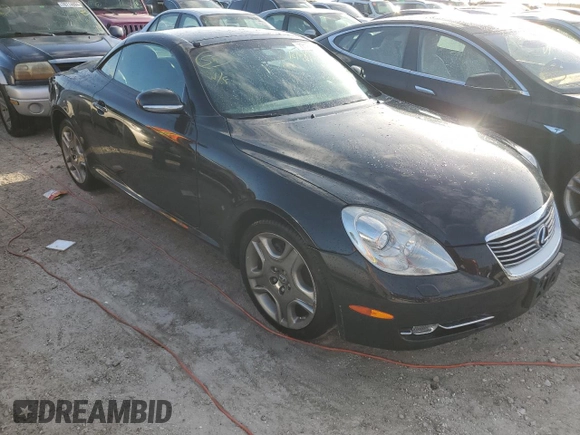2008 Lexus SC 430 z VIN JTHFN45Y589017268, wystawiony jako Copart lot #77182644 z przebiegiem 18 931 mil mil oraz Nie do naprawy • Non repairable. Historia ofert i sprzedaży dostępna na DreamBid. Obrazek 4.