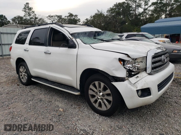 2013 Toyota Sequoia Limited with VIN 5TDKY5G10DS050025, listed as a Copart auction lot 75077594 with 183,716 mi miles and Salvage Title. Bid and sale history available at carsss.com. Image 4.