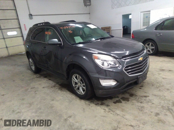 2017 Chevrolet Equinox LT with VIN 2GNFLFEK9H6318353, listed as a IAAI auction lot 41653510 with 152,340 mi miles and . Bid and sale history available at DreamBid. Image 1.