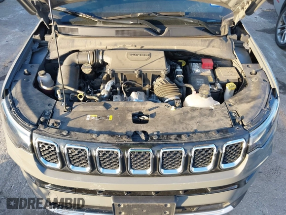 2023 Jeep Compass Limited with VIN 3C4NJDCN6PT567277, listed as a IAAI auction lot 41412097 with 35,502 mi miles and . Bid and sale history available at carsss.com. Image 10.
