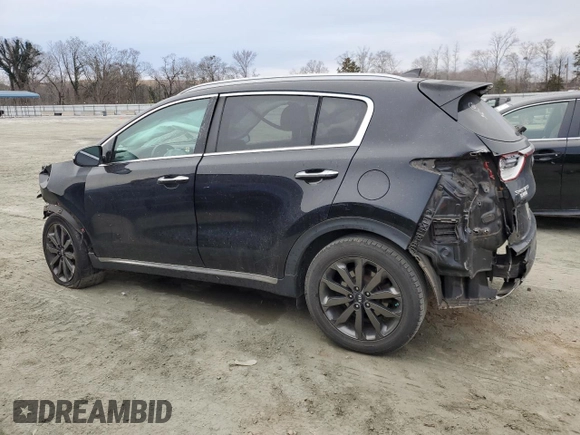 2018 Kia Sportage EX with VIN KNDPN3AC8J7443760, listed as a Copart auction lot 44305095 with Not provided miles and Salvage title. Bid and sale history available at DreamBid. Image 2.