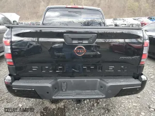 2024 Nissan Frontier PRO-4X with VIN 1N6ED1EKXRN600239, listed as a Copart auction lot 53429825 with 16,383 mi miles and Salvage Title. Bid and sale history available at carsss.com. Image 6.