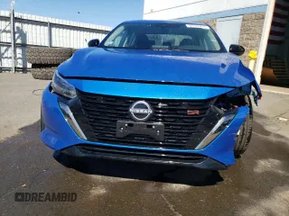 2025 Nissan Sentra SR with VIN 3N1AB8DV0SY308977, listed as a Copart auction lot 55050285 with 1,122 mi miles and Clean Title. Bid and sale history available at DreamBid. Image 5.