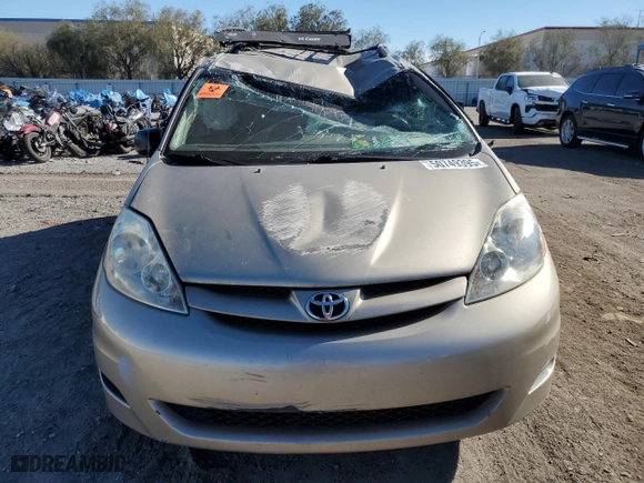 2008 Toyota Sienna CE with VIN 5TDZK23C88S148683, listed as a Copart auction lot 50749395 with 122,977 mi miles and Salvage Title. Bid and sale history available at carsss.com. Image 5.