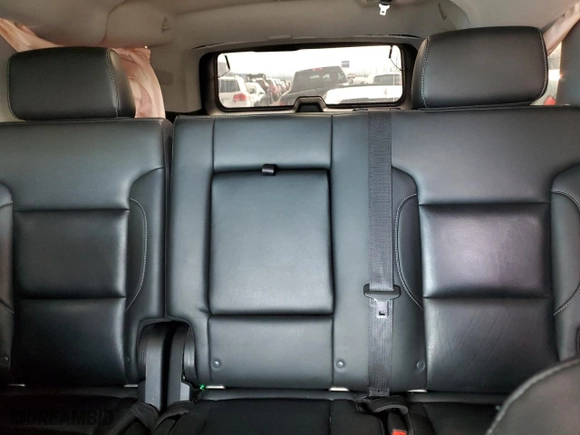 2019 Chevrolet Suburban LT with VIN 1GNSKHKC5KR291660, listed as a Copart auction lot 51587645 with 107,786 mi miles and Salvage Title. Bid and sale history available at carsss.com. Image 10.