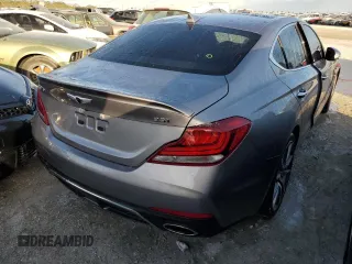 2021 Genesis G70 3.3T with VIN KMTG74LE1MU071782, listed as a Copart auction lot 74787954 with 41,759 mi miles and Non Repairable. Bid and sale history available at carsss.com. Image 3.