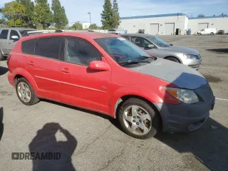 2005 Pontiac Vibe with VIN 5Y2SL63835Z413649, listed as a Copart auction lot 81641454 with 221,205 mi miles and Salvage Title. Bid and sale history available at carsss.com. Image 4.