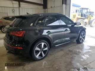 2023 Audi Q5 S line Premium Plus with VIN WA1EABFY5P2132689, listed as a Copart auction lot 66293274 with 12,180 mi miles and Salvage Title. Bid and sale history available at DreamBid. Image 3.